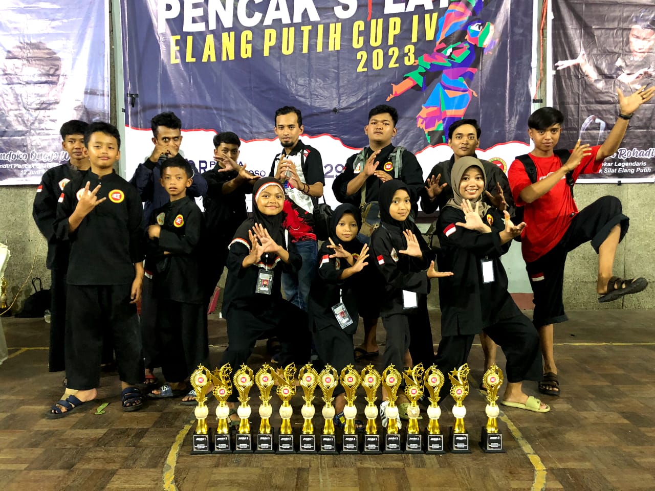 Elang Putih Cup IV 2023, Pesilat Pesilat Sumberjambe Borong 13 Medali
